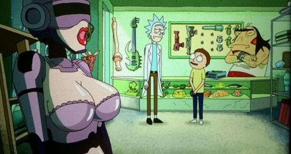 aleación Condición aeropuerto Rick and Morty on Twitter: "Okay, 60 for the resonator, and my grandson  wants the sex robot. #RickandMorty http://t.co/m7GukUYYVY" / Twitter