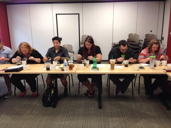 jkohanowski1's tweet photo. K_rosselli leading the district in a cupping! #tobeapartner #breakingthecrust http://t.co/xErGWUecqM