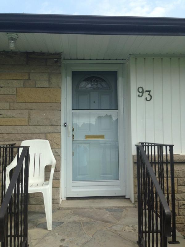 Commercial mail slots for doors