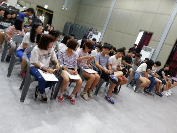 도의새마을 위탁교육 ᆞ리더들의 비전탐색 프로잭트(중등부)7월  30 ~ 31일 (1박 2일) KT&amp;G 논산 상상 마당