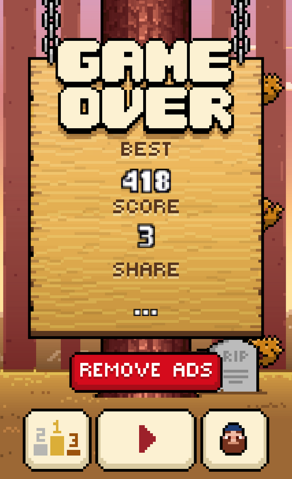 thloh85's tweet photo. Scored 418 in Timberman! You'll never beat me! #timbeeer -> https://t.co/eXnMl694Hc http://t.co/qQn54PYeVo