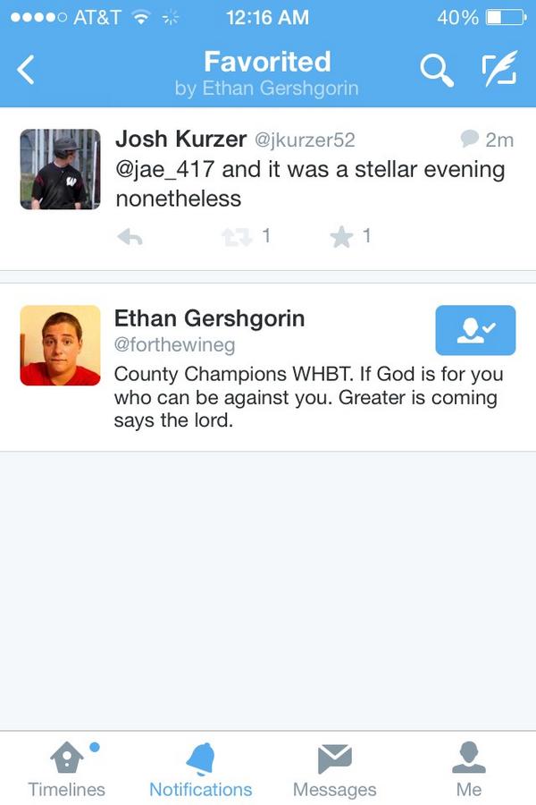 justethanthings's tweet photo. Favoriting random tweets that do not pertain to him whatsoever. #justethanthings http://t.co/oqOYtYsaTX