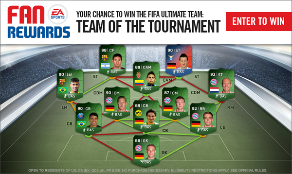 Last chance to win the full #FUT Team of the Tournament with Fan Rewards! Enter here: bit.ly/WOoQ97 #TOTT