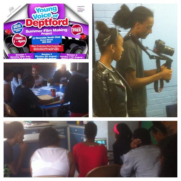 #YVOD #PreProd #Production #PostProd film looking great! Get involved nxt week! 07944545169 RT <a href="/SaferLewisham/">Safer Lewisham BCRP</a>