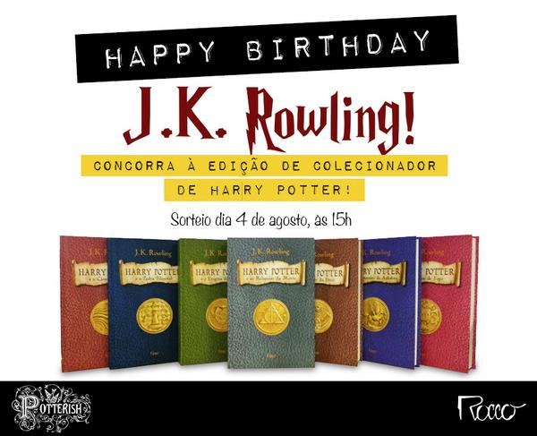 editorarocco's tweet photo. #Sorteio com o @potterish! Concorra a um box de #HarryPotter! Use http://t.co/iUK9cc9s0J + #HappyBirthdayJKRowling http://t.co/ChnlvsJLol
