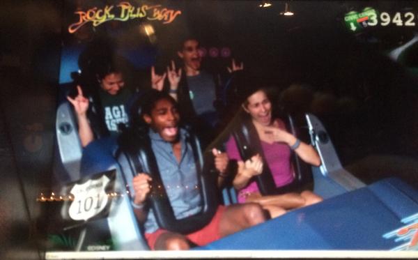 EY_Tyrone's tweet photo. He LOVES roller coasters #IILC http://t.co/Bb1cPizZov