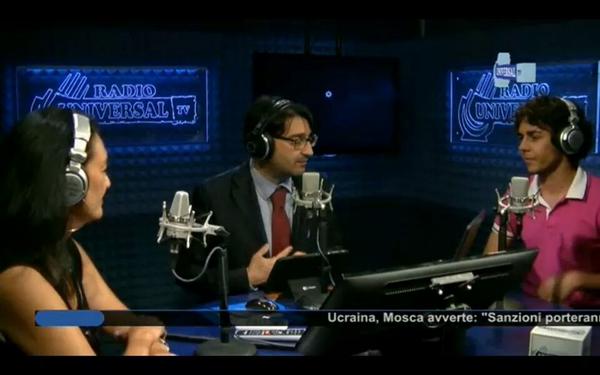 RadioUniversal_'s tweet photo. #NewsToday #MachanTaylor #AndreaZanti....On Air #EmilioRaciti #RadioUniversalTV http://t.co/AERf2N6Lln