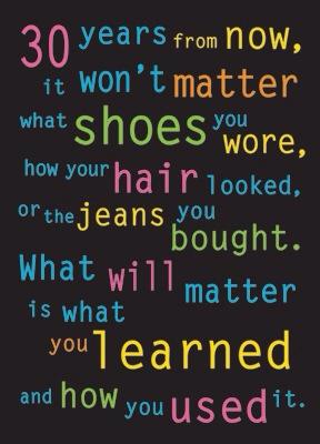 surgelearning's tweet photo. Material things won't matter in the end.... http://t.co/izAoLkuGAT