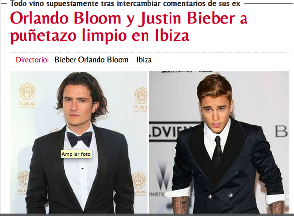 Nace un nuevo ídolo en España. Orlando Bloom.