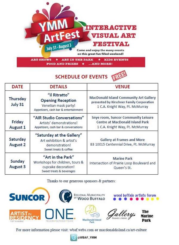 1005CRUZFM's tweet photo. #YMM Art Fest kicks off tonight @MacDonaldIsland Community Art Gallery with "Il Ritratto" http://t.co/ZY4fBST4pl