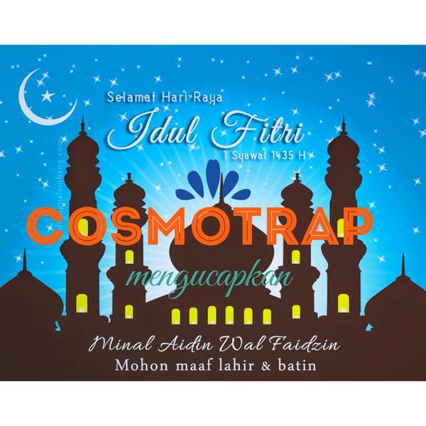 Cosmotrap's tweet photo. Kami seluruh tim jurnalistik semesta mengucapkan mohon maaf lahir dan batin :) http://t.co/Bc4YOG1vev