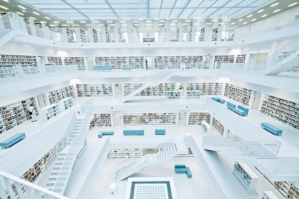 AcademicImages's tweet photo. Stuttgart City Library http://t.co/QQbcYqukP7