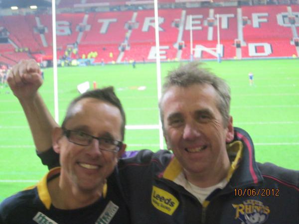 Just found a photo of me and my old mate Rolly a bit drunk after the Grand Final 2012 stayed till everybody had left!
