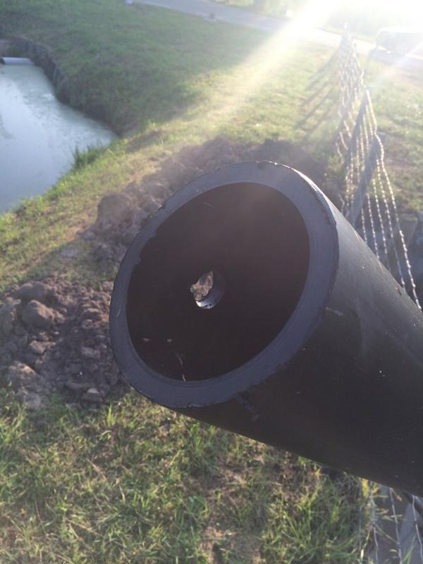 Boring voor <a href="/zwingrow/">zwingrow</a> is begonnen. Weer een duurzame aansluiting op #GreenWell. #duurzaam #welvreugd