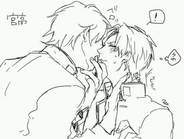 Bl好きの為のイラスト集 Twitterissa 黒バス 宮高 Http T Co Fknmhsdj7s