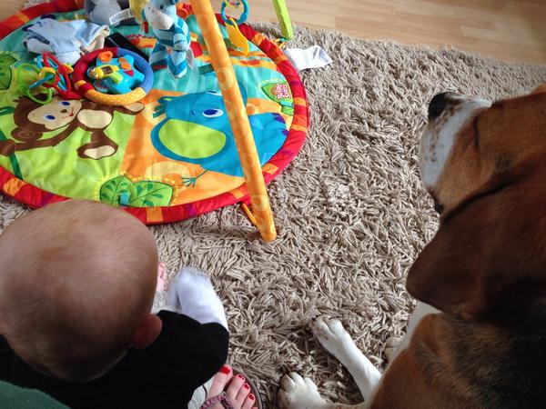 Just sat next to my lil bro....chilling.