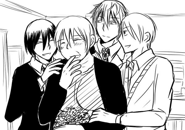 #うちの子にフォロワーさんがリプでくれたものを与えて反応を見る
うみのさんから「あたたかい家庭を竹内さんに」
そしてこの機会に急に白井兄のお披露目。