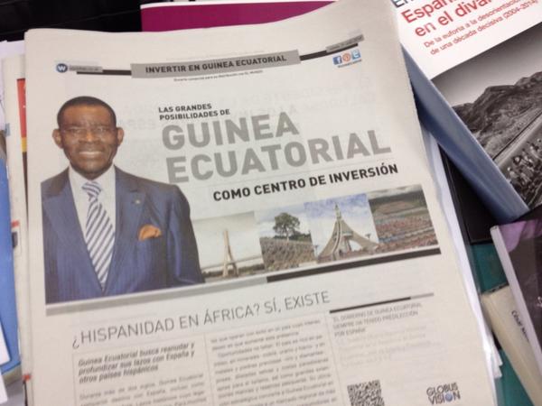 --¿Podemos hacer propaganda de una dictadura en El Mundo?
--No.
--¿Y si pagan un suplemento?
--A tope con él.