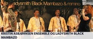 Moldejazz: Kristin Asbjørnsen ensemble og Ladysmith Black Mambazo på Bjørnsonhuset 14.juli 18:00