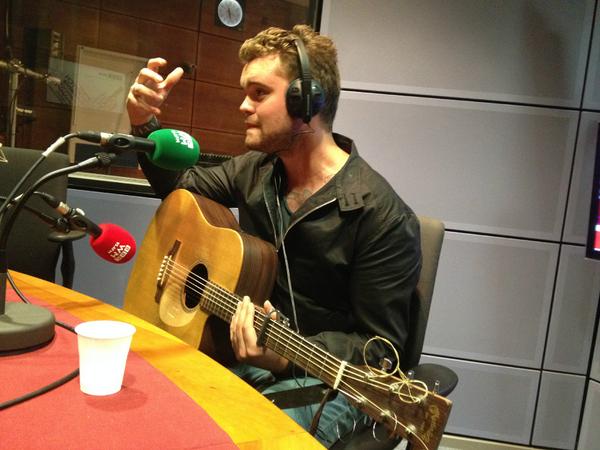 LIVE in the studio performing now is <a href="/JosephHicklin/">Joseph Hicklin</a> with <a href="/SimonLederman/">Simon Lederman</a> on #bbcwm.