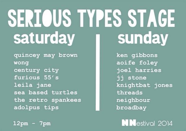 This is our stage at this weekends <a href="/NNestival/">NNestival</a>, it promised to be a cracker.