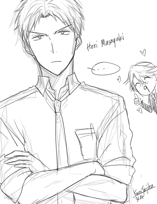 Hori Masayuki #gekkanshoujonozakikun 