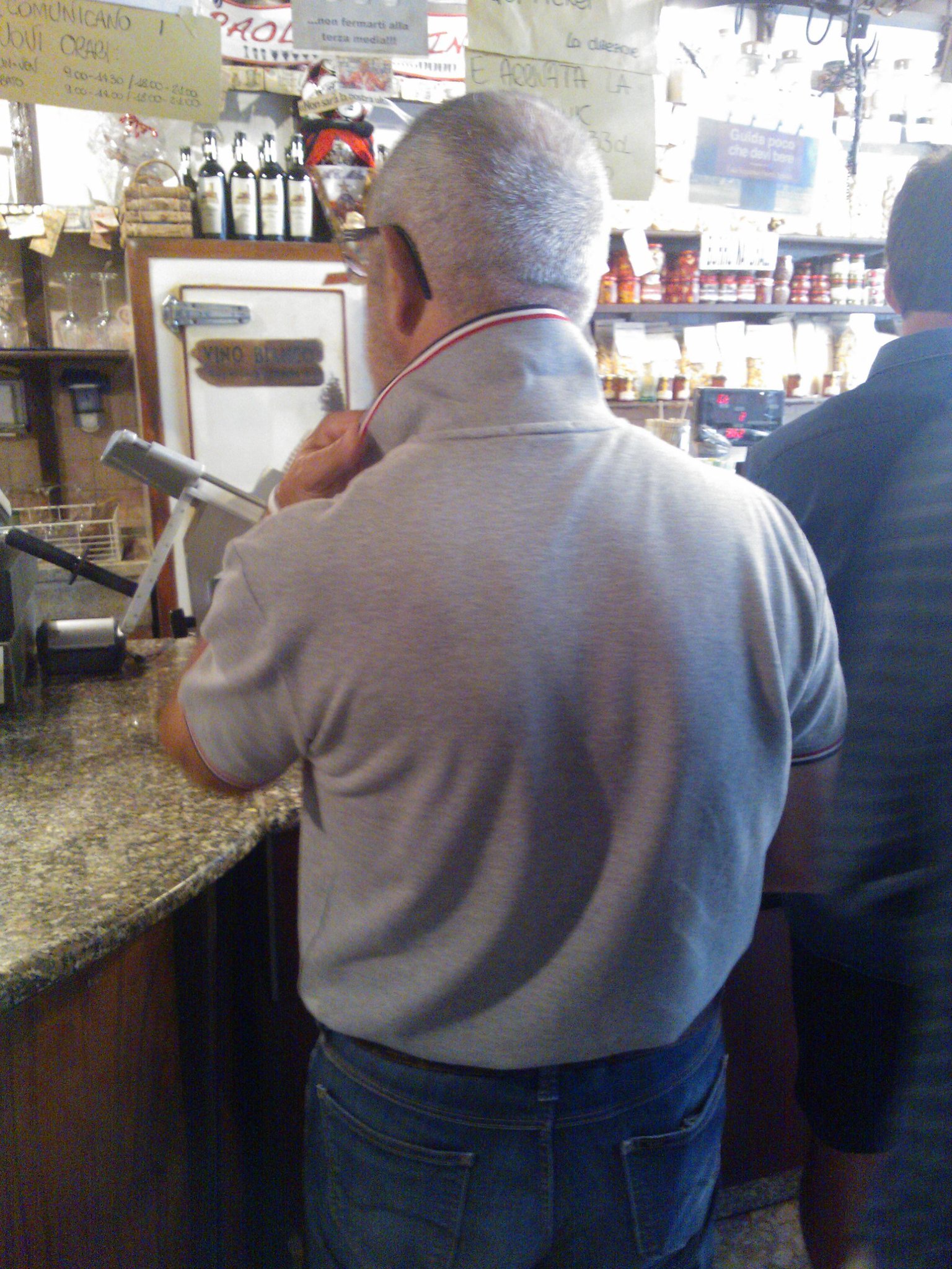 Polo con top colletto alzato