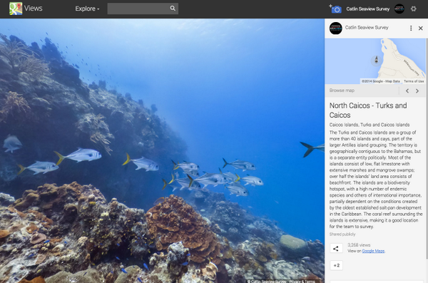 UWaterEarth's tweet photo. Take a #VirtualDive with a school of yellow-tailed jacks in #Turks&Caicos #Caribbean http://t.co/9eWRF9VOBl http://t.co/tEJizHY2Z9