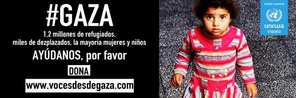 Necesitamos continuar repartiendo Ayuda Humanitaria en #GAZA. ES URGENTE. Por favor, AYÚDANOS. vocesdesdegaza.com