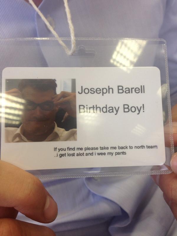 Matthew_Stubbs1's tweet photo. Happy Birthday to the boy @JoeyI304 http://t.co/pSHgBIecKh