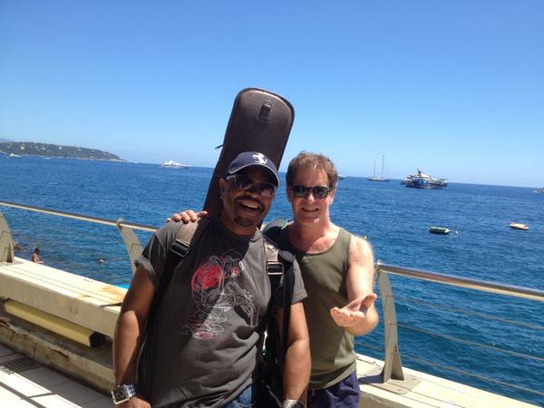 Soundcheck beckons! W. bros <a href="/EtienneMBAPPE/">Etienne MBAPPÉ</a> and @Ni colasVICCARO