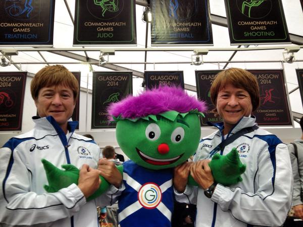 Clyde (@clyde2014) on Twitter photo Double trouble! <a href="/Team_Scotland/">Team Scotland</a> Roberston twin wrestling sisters visit the #2014superstore and meet Cuddly Clyde :) Double trouble! <a href="/Team_Scotland/">Team Scotland</a> Roberston twin wrestling sisters visit the #2014superstore and meet Cuddly Clyde :)