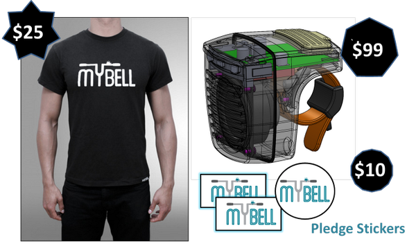 Support @MYBELL_BK Kickstarter $10 stickers, $25 REFLECTIVE t-shirt, $99 A MYBELL. Link: kck.st/T2jnbR