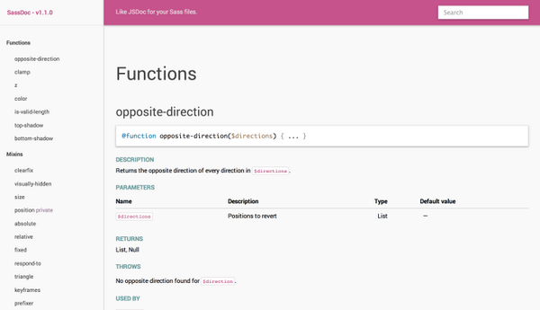 mymyoux's tweet image. Generate documentation for your SASS project buff.ly/1rCcR9B #SassDoc