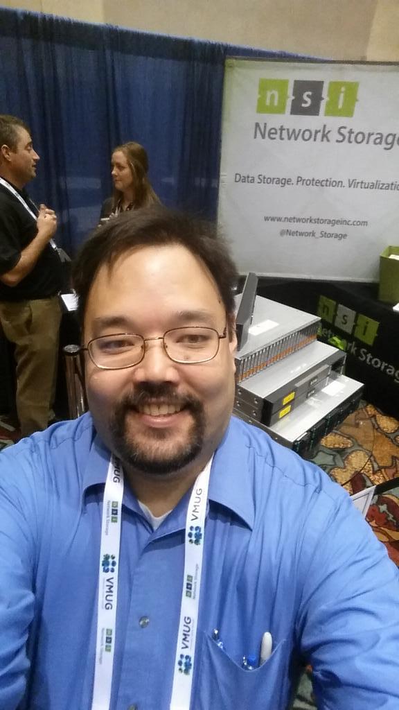 #NSIXtremIO at <a href="/Network_Storage/">Global Storage Network</a> booth at #IndyVMUG conference