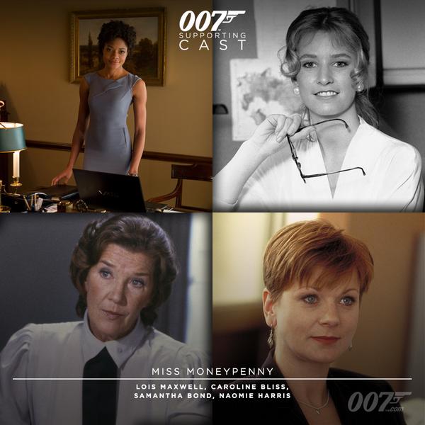 007's tweet photo. Miss Moneypenny is the loyal secretary to James Bond’s boss M #007SupportingCast http://t.co/3WIfTRhTYQ