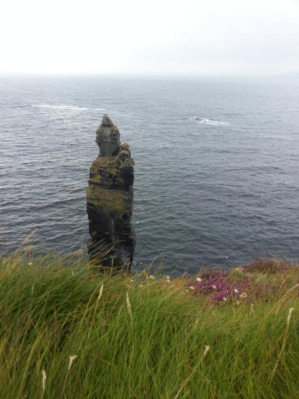 EcoActiveSocial's tweet photo. WoW!! Thanks Mike. #wildatlanticway #BromoreCliffs #Ballybunion #Kerry http://t.co/xVaKYw5ngd
