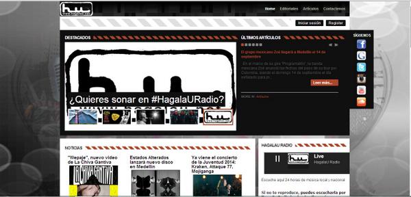 La web de <a href="/hagalau/">HagalaU</a> se renueva: <a href="/LACHIVAGANTIVA/">LA CHIVA GANTIVA</a>, @BlueArtMusique, <a href="/rockalparquefes/">RockalParqueOFICIAL</a>, @concierjuventud... Los esperamos!