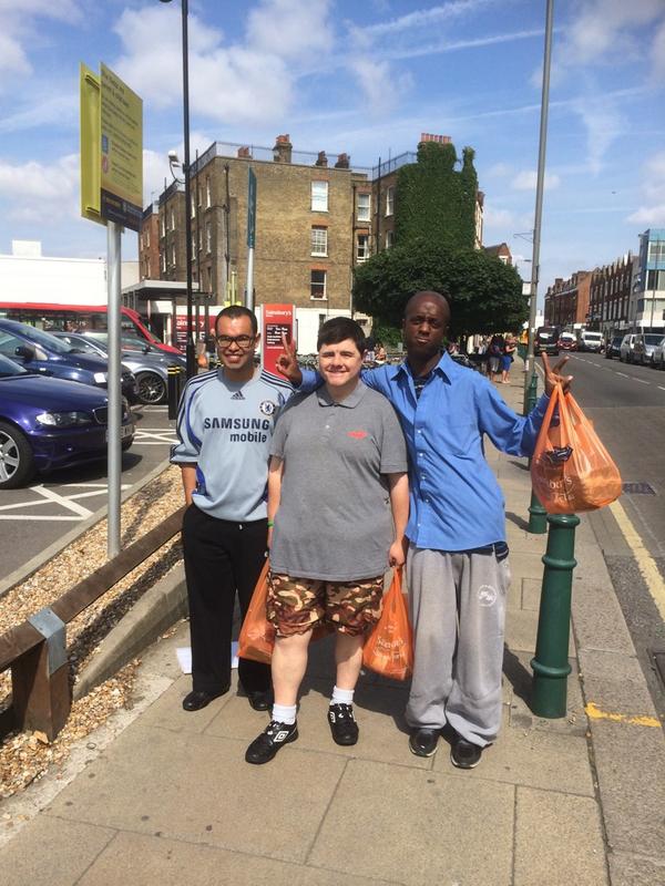 BridgeBalham's tweet image. #shopping with the guys