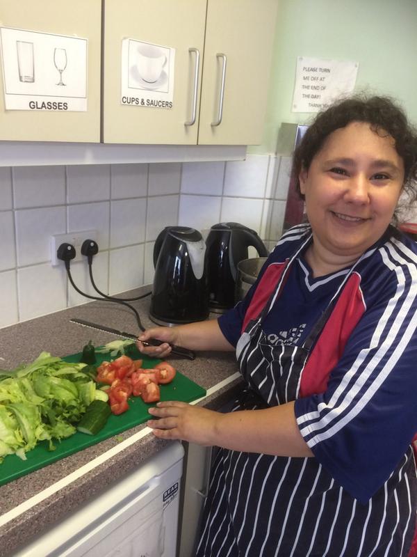 BridgeBalham's tweet image. Healthy eating with Carman