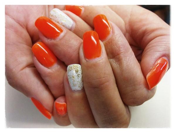 NailsBySarahW's tweet photo. Out A Sight Orange Gelicure xx http://t.co/8VqkwNNlyk