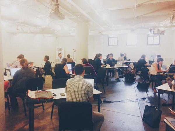 HandsOnTechBOS's tweet photo. #speedforce is moving! @SFDCFoundation http://t.co/KZXcGIxjar