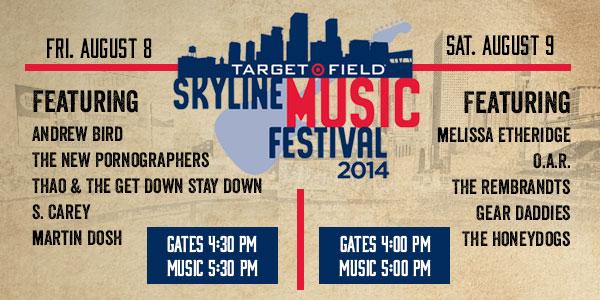 Twins's tweet photo. Retweet for your chance to win 2 tickets to the Aug. 8 night of the Skyline Music Festival! http://t.co/wlR9c5chmE http://t.co/xMI9wUwQUh