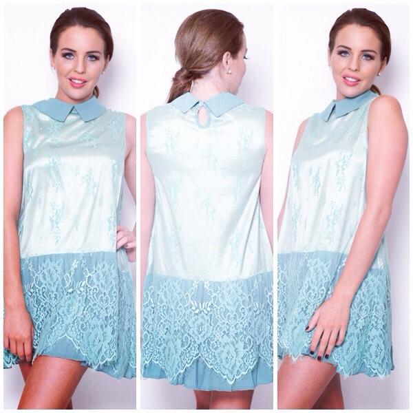 LydiaRoseBright's tweet photo. Love this Teal Lace Dress @BellaSorella251 

BUY> http://t.co/Z9YVPGJrbd
Use Promotion Code>TOWIE for 25% OFF! http://t.co/fkCLDy64XF