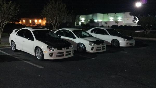 SRT4Junkies's tweet photo. What's better than 1 white srt4? Three! 

“@PensacolaRebel: @SRT4Junkies Mississippi, Alabama, and Florida(mine) http://t.co/QSZcnwbTFd”