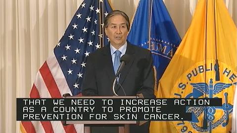 CDC_Cancer's tweet image. Watch the @Surgeon_General Call to Action to Prevent #SkinCancer webcast bit.ly/1m1wfY6 #SGSunSafe