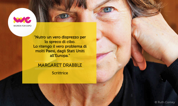 Expo2015Milano's tweet photo. "Spreco alimentare, vero problema di molti Paesi..."
- Margaret Drabble, Ambassador #we4expo http://t.co/X4B25KYqEY http://t.co/QuqpkUEa2C