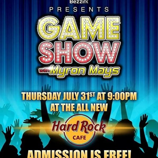 Game Show with Myron Mays Hard Rock Cafe Memphis #radiomyron #HardRockCafe #Memphis