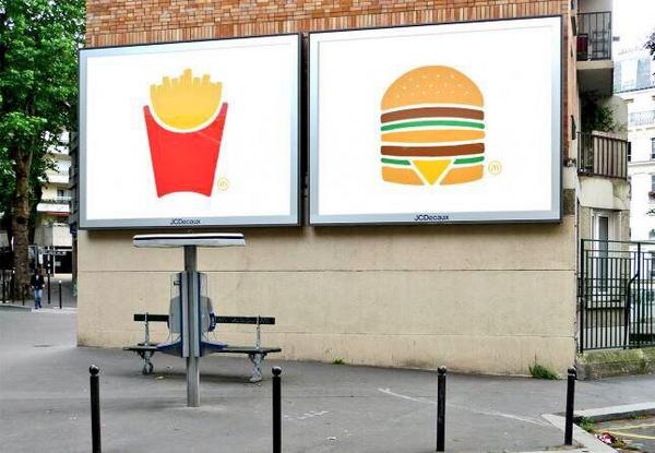 McDonald's the Simplest Ads It's Ever Made  #OOH #advertising <a href="/McDonalds/">McDonald's</a>