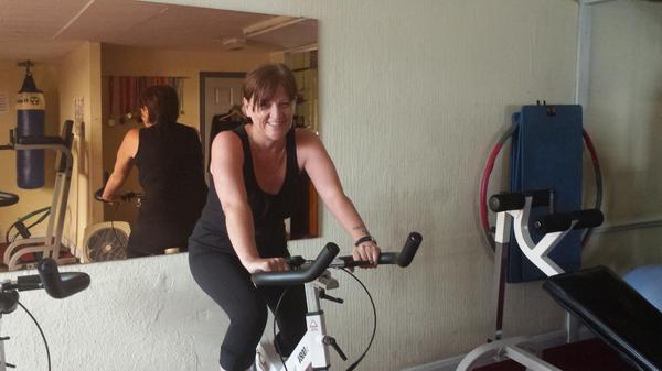 Fit4LifePonte's tweet photo. #class in motion! Looking good Helen http://t.co/2orRxm815G